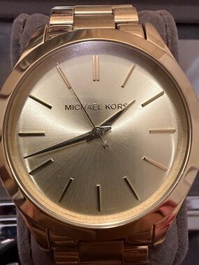 Michael Kors Gold Men’s Minimalist Bracelet Watch
